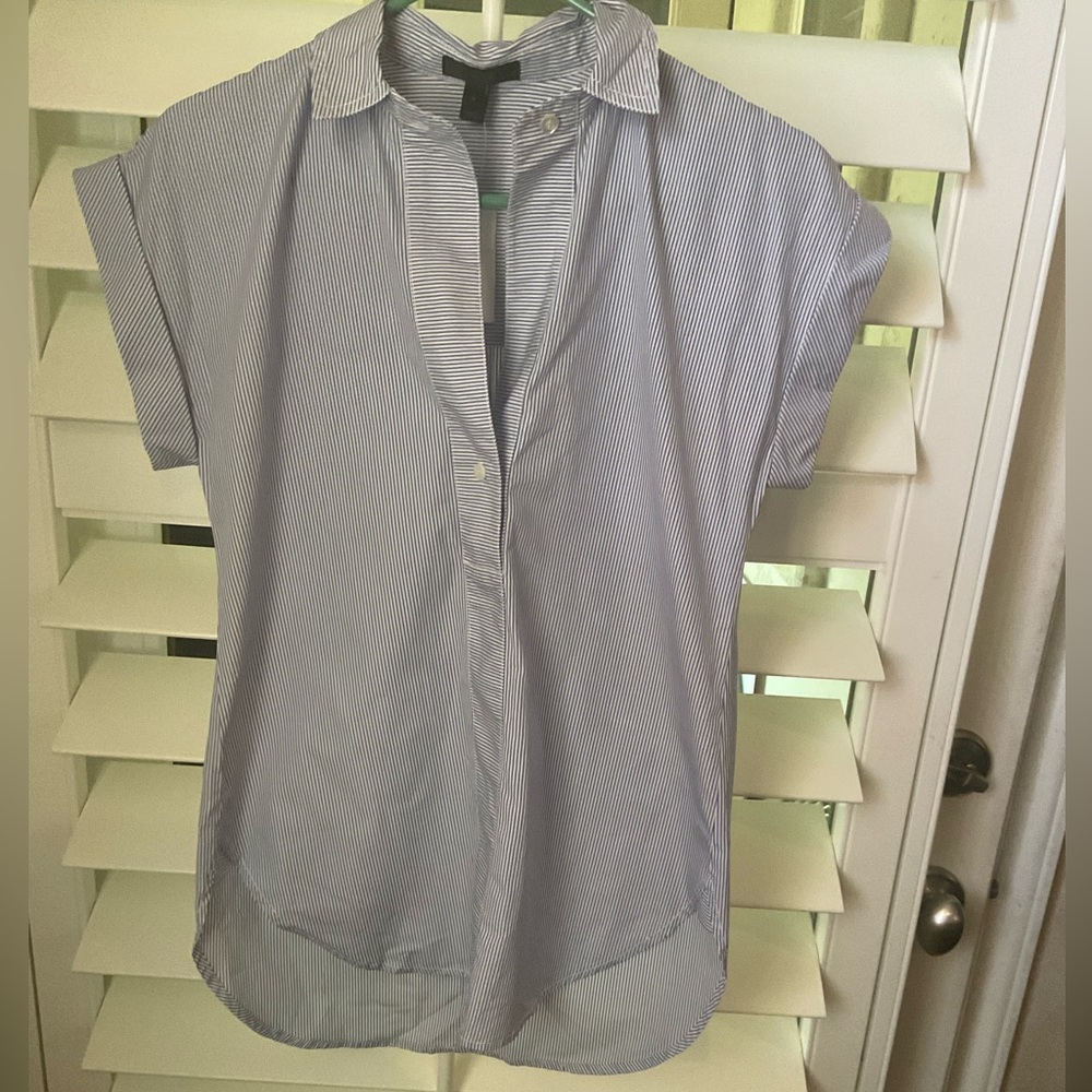 New J. Crew striped blouse